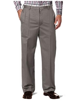Match Men's Classic Straight-fit Wrinkle-Resistant Pleated Dress Pants M4
