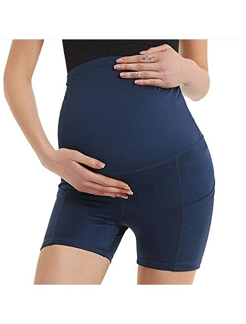 Mmknlrm Seamless Maternity Shapewear, High Waisted Butt Lift Mid-Thigh Pregnancy Underwear, Belly Support Prevent Chaffing Panties