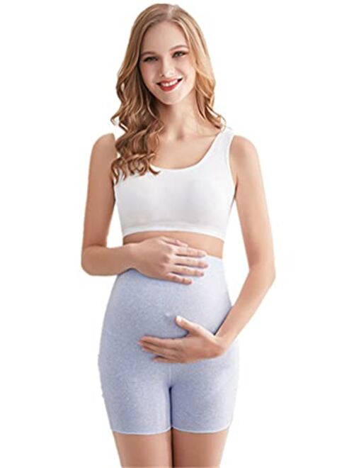 Niceful Maternity Shapewear for Belly Support, High Waisted Soft Mid-Thigh Underwear Pregnancy Pettipant