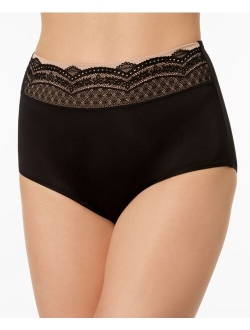 No Pinching No Problems Lace-Waist Brief Underwear RS7401P