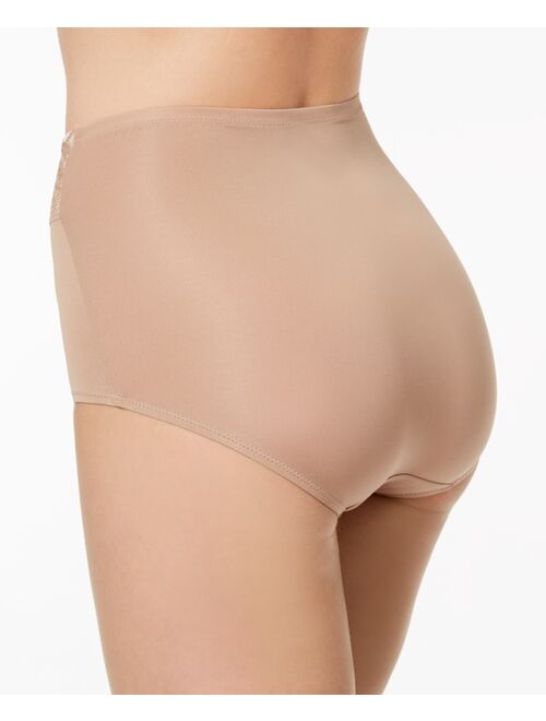 Warner's No Pinching No Problems Lace-Waist Brief Underwear RS7401P
