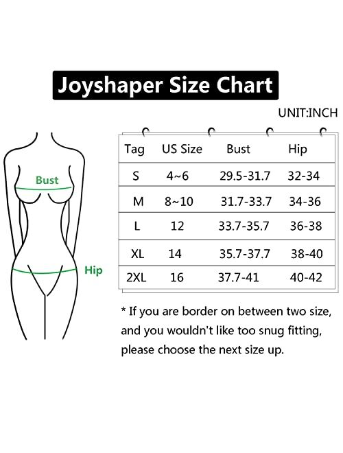 Joyshaper Strapless Shapewear Slip for Under Dresses Tummy Control Womems Full Slip Body Shaper Seamless