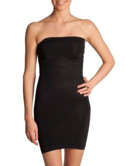 Body Beautiful Shapewear Full Body Waist and Hips Support Seamless Shaper Slip Under Dresses Strapless or Adjustable Straps