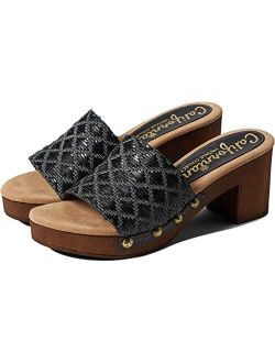 Californians Sienna Leather and Textile Sandals