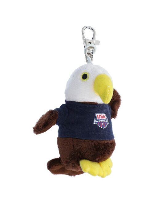USA Swimming Eagle Plush Keychain