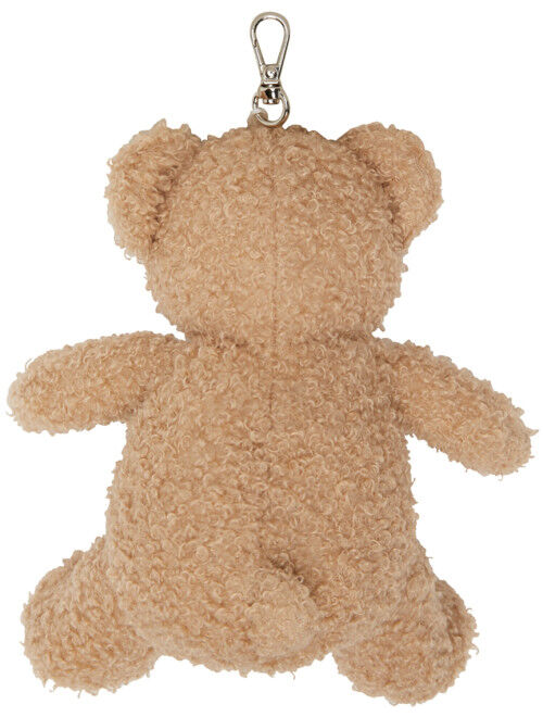 PALM ANGELS Brown Teddy Bear Keychain