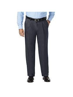 J.M. Haggar Men's Classic Fit Pleat Front Dress Pant Regular and Big & Tall Sizes