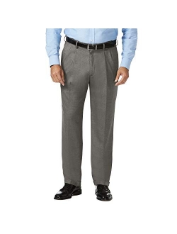 J.M. Haggar Men's Classic Fit Pleat Front Dress Pant Regular and Big & Tall Sizes