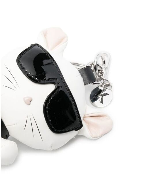 Karl Lagerfeld K/Ikonik 3D Choupette keychain