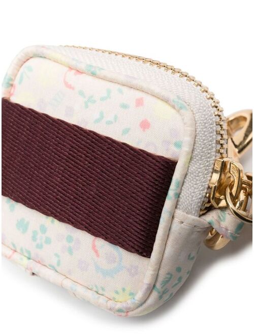 See by Chloe See by Chloé logo-print zip-pouch keychain