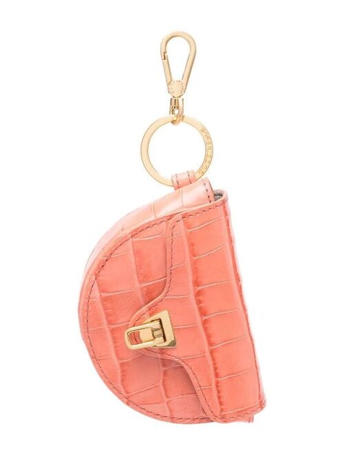 Coccinelle clip-on pouch keychain