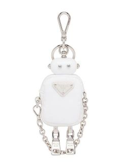 robot keychain zip pouch