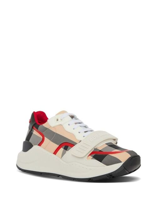 Burberry Check low-top sneakers