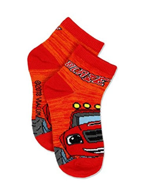Nickelodeon Blaze and the Monster Machines Toddler Boys 6 pack Socks