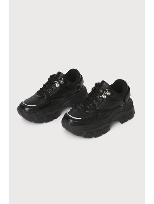 Arial Black Sneakers