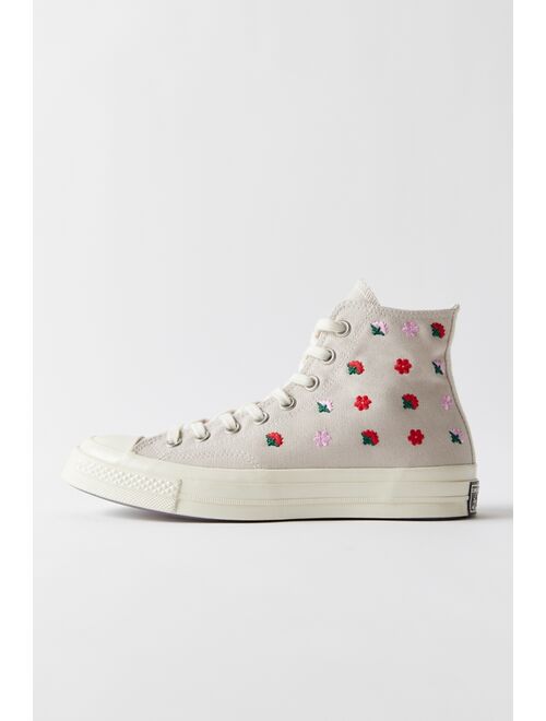 Converse Chuck 70 Floral Embroidery High Top Sneaker