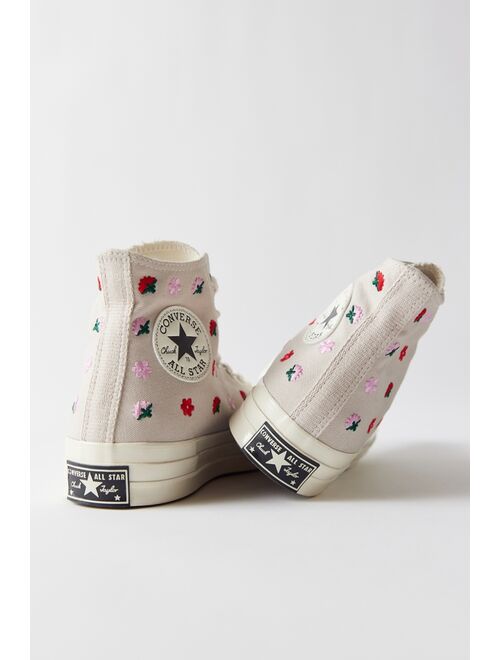 Converse Chuck 70 Floral Embroidery High Top Sneaker