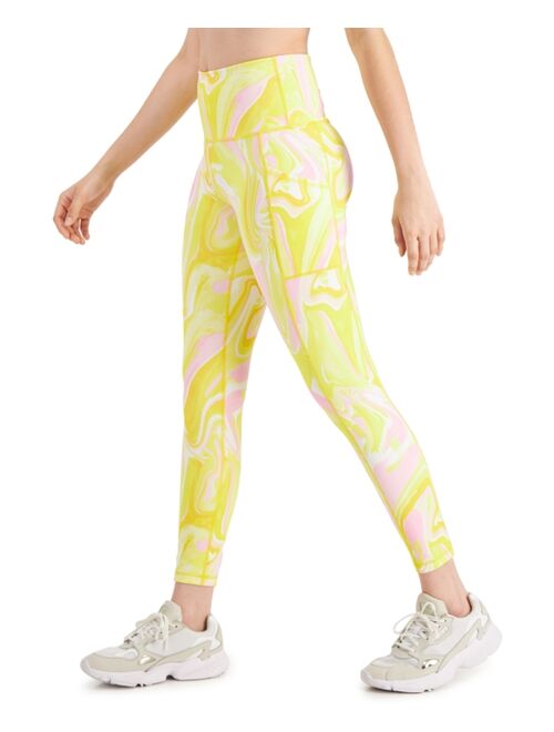 ID Ideology Compression Watercolor Whirl 7/8 Leggings, Regular & Petite Sizes, Created for Macy's