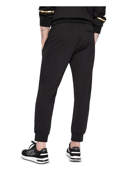 A|X Armani Exchange Men's Metallic Taping Pants