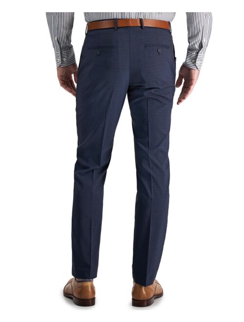 Perry Ellis Portfolio Men's Slim-Fit Stretch Check Dress Pants