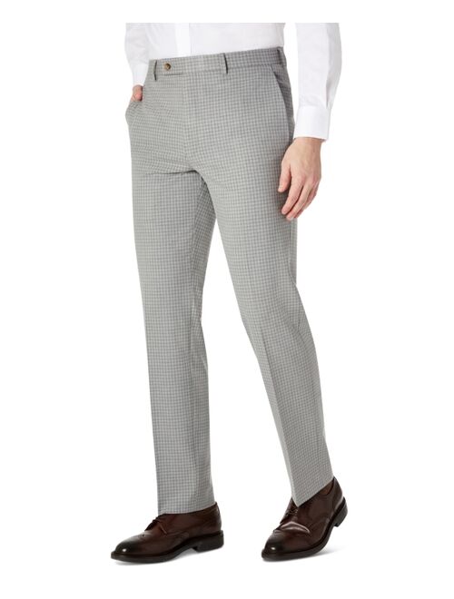 Polo Ralph Lauren Lauren Ralph Lauren Men's Classic-Fit Gray Grid Dress Pants