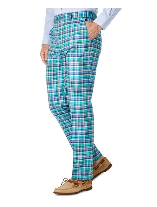 Polo Ralph Lauren Lauren Ralph Lauren Men's Classic-Fit Madras Plaid Dress Pants