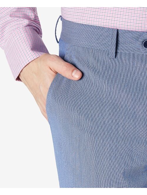 Bar III Men's Slim-Fit Blue Hairline Stripe Dress Pants, Created for Macy's