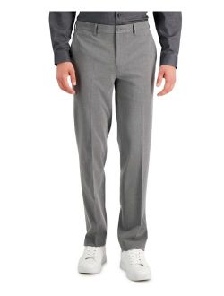 Men's Slim-Fit Gray Solid Suit Pants, Created for Macy's