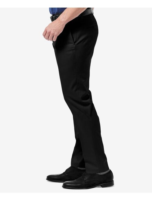 Haggar Men's Premium No Iron Khaki Slim-Fit Flat Front Pants