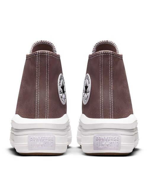 Converse Chuck Taylor All Star Hi Move canvas platform sneakers in Brazil nut - Exclusive to ASOS