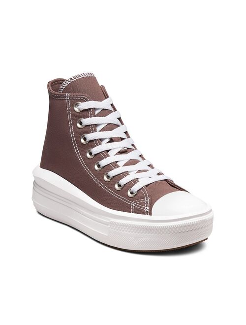 Converse Chuck Taylor All Star Hi Move canvas platform sneakers in Brazil nut - Exclusive to ASOS