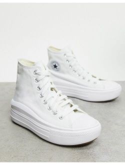 Chuck Taylor All Star Move Hi sneakers in white