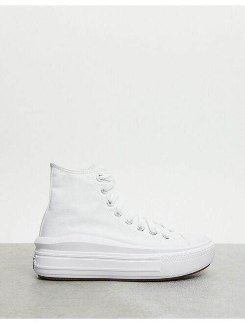 Converse Chuck Taylor All Star Move Hi sneakers in white