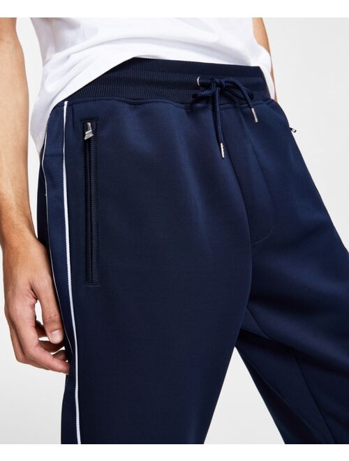 INC International Concepts Men's Neoprene Track Jogger Pants, Created for Macy's