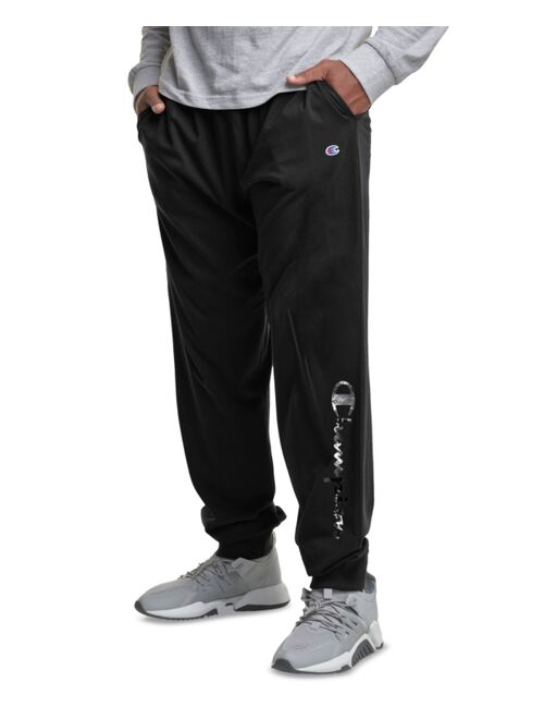 Champion Men's Big & Tall Fleece Logo Graphic Joggers