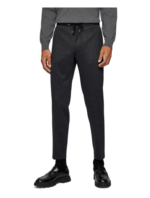 Hugo Boss BOSS Men's Slim-Fit Melange Trousers