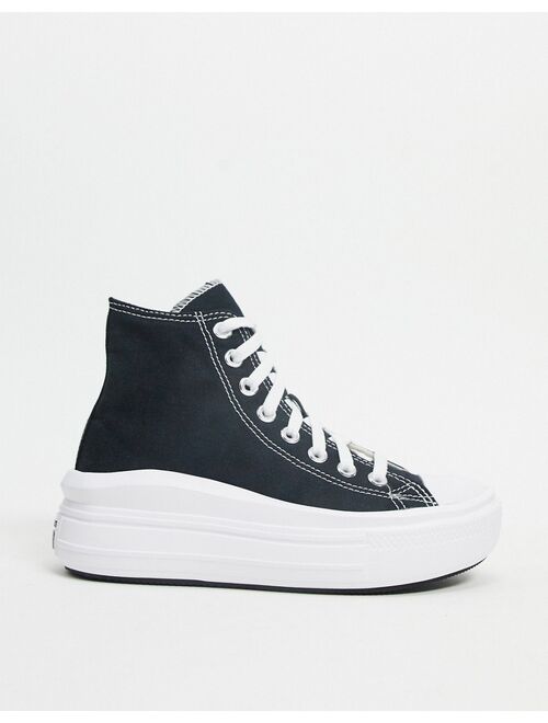 Converse Chuck Taylor All Star Move Hi sneakers in black