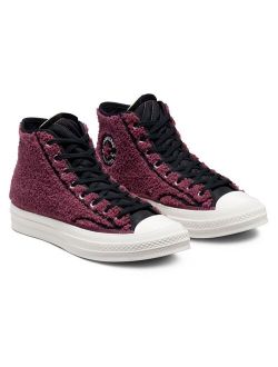 Chuck 70 Hi sherpa sneakers in shadowberry