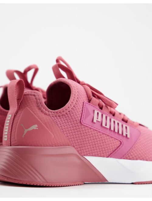 Puma Retaliate Mesh sneakers with rose gold in mauve