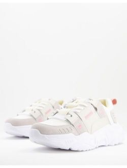 Cleo tech chunky sneakers in natural
