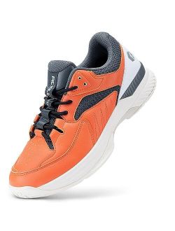 FitVille Wide Pickleball Shoes for Men All Court Tennis Shoes with Arch Support for Plantar Fasciitis