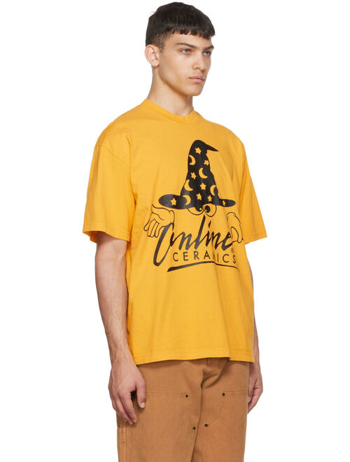 ONLINE CERAMICS Yellow Witch Hat T-Shirt