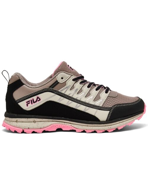 Women's Fila Evergrand Trail Running Sneakers from Finish Line