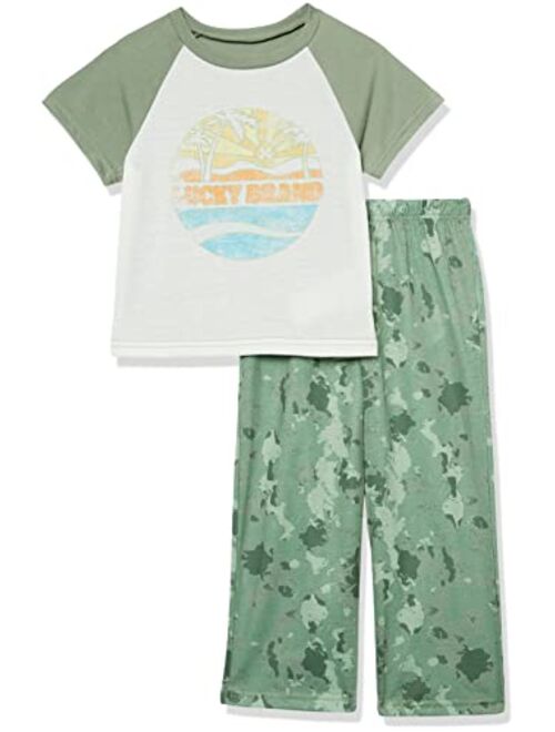 Lucky Brand Boys' 2 Piece Pajamas Sleepwear Pj Set