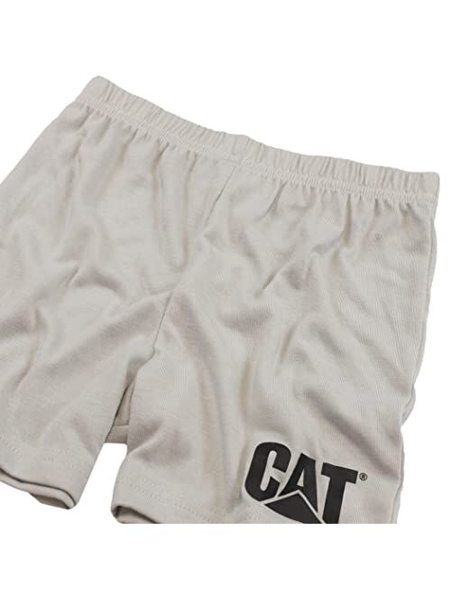 Caterpillar Boys 2-Piece Pajama Sleeve, Shorts Sleepwear Set