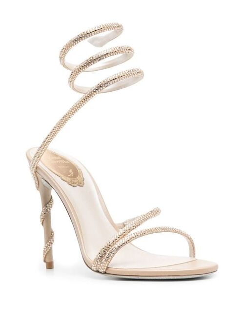 Rene Caovilla Margot crystal-embellished sandals