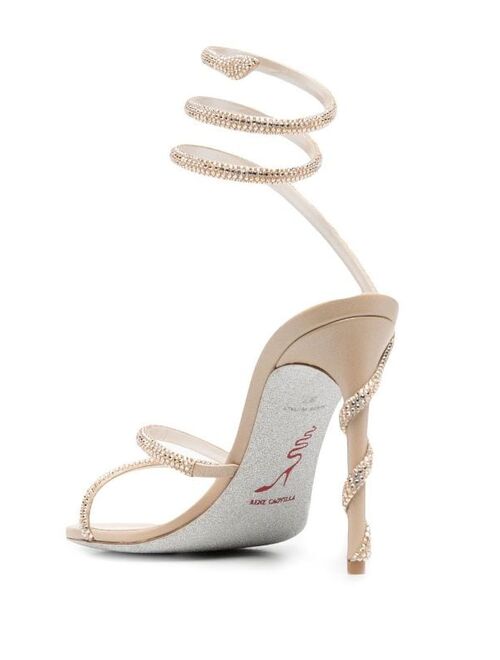 Rene Caovilla Margot crystal-embellished sandals