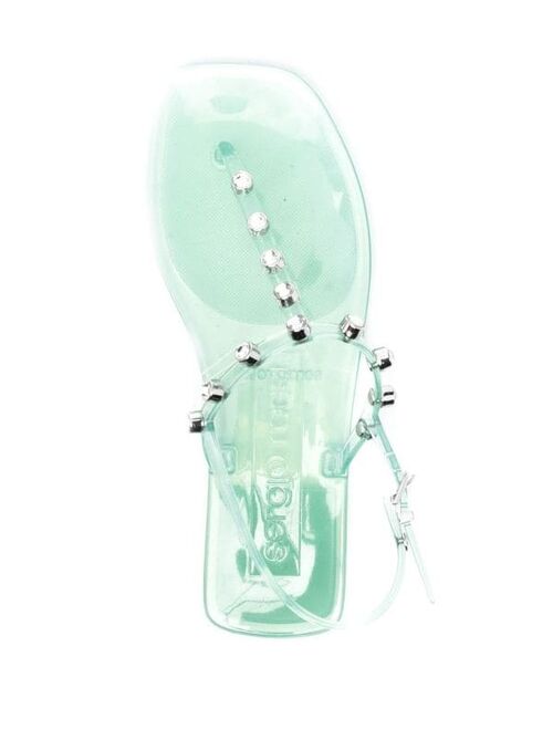Sergio Rossi embellished open-toe sandals