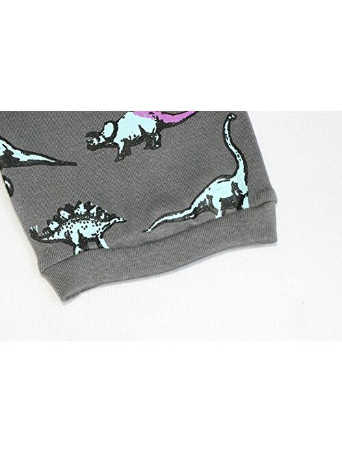 Little Pajamas Boys Pajamas Dinosaur Space Short Toddler Clothes Kids Pjs Sleepwear Summer Shorts