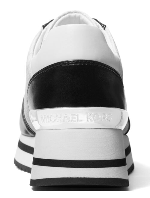 MICHAEL Michael Kors Women's Monique Trainer Lace-Up Sneakers
